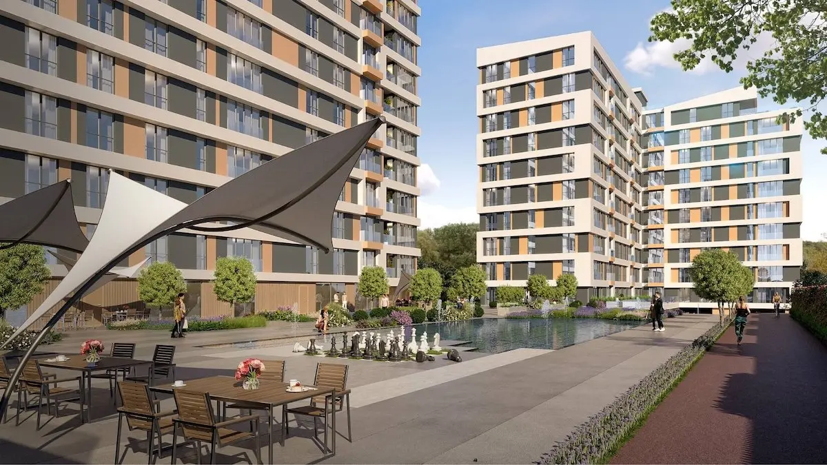 Residences in Basaksehir